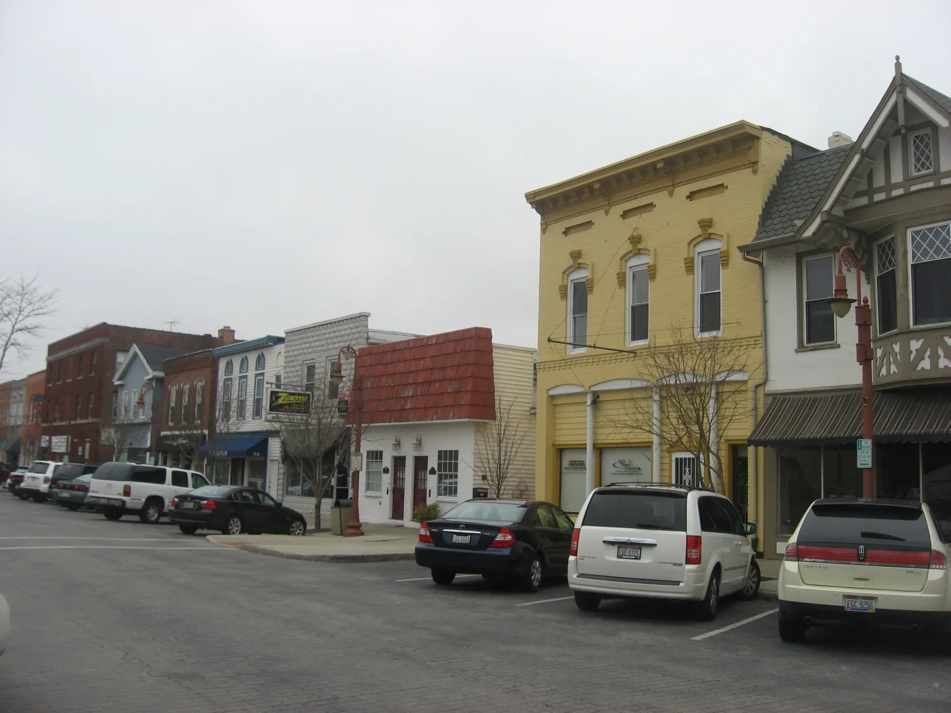 A street level view in Maumee, OH